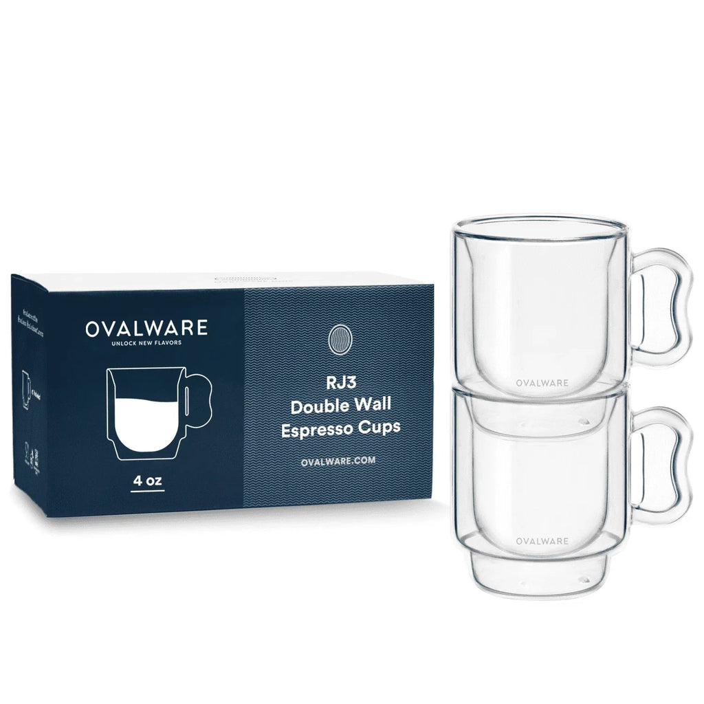 Double Wall Espresso Cups - 120ml/4oz