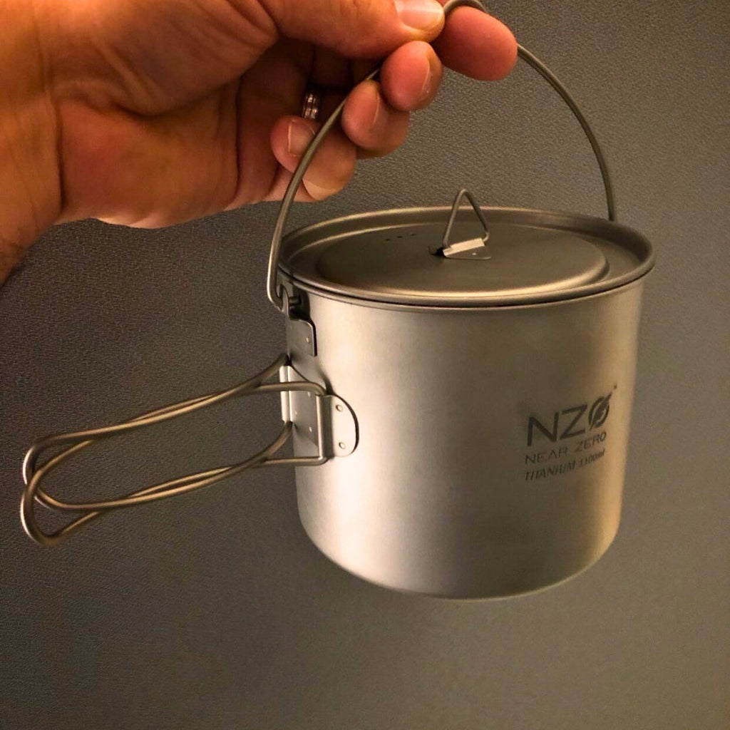 Titanium Cooking Pot - 1100 ml