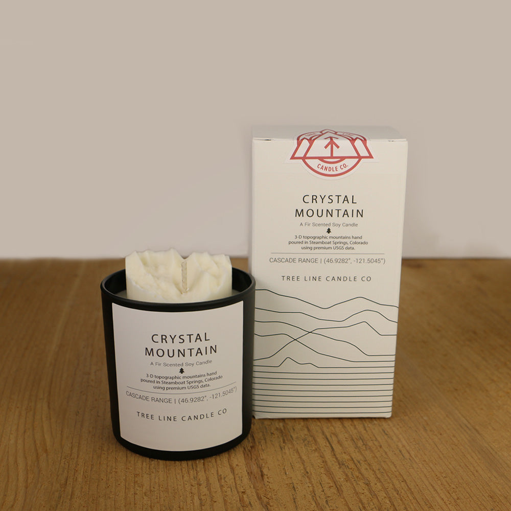 Crystal Mountain Candle