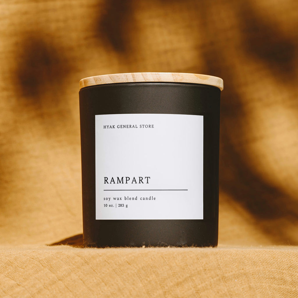 Pine Scented Soy Candle 10oz - Rampart by Hyak General Store