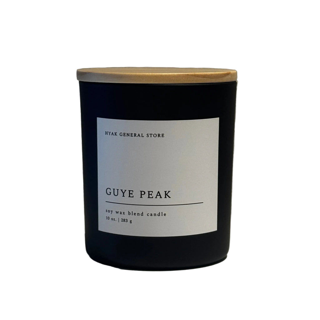 Sage + Juniper Scented Soy Candle 10oz - GUYE PEAK  by  the Hyak General Store
