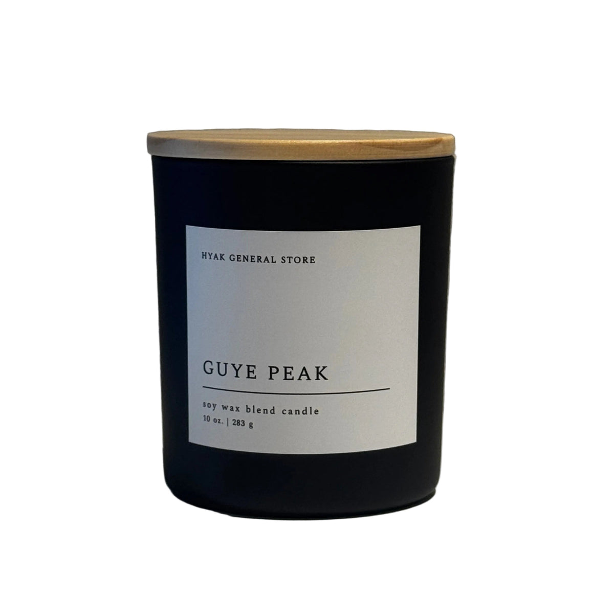 Sage + Juniper Scented Soy Candle 10oz - GUYE PEAK  by  the Hyak General Store