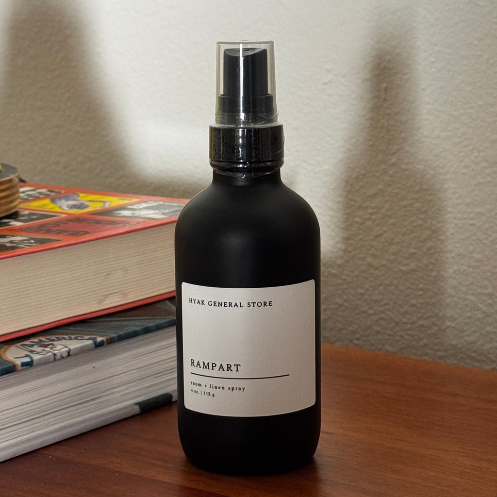 Evergreen Pine Room Linen Spray, 4 oz. - RAMPART from the Hyak General Store