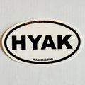 International Oval Hyak Sticker