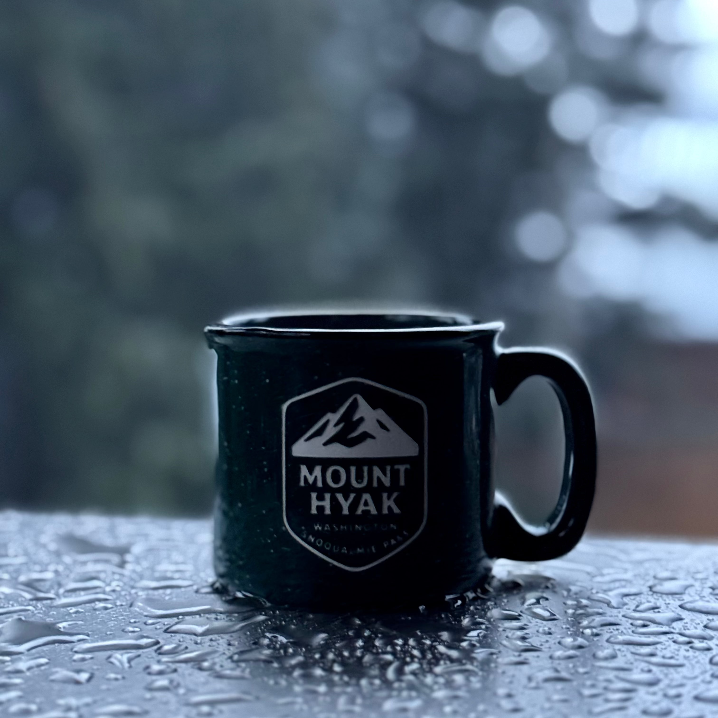Mount Hyak Ceramic Camp Mug - 15 oz