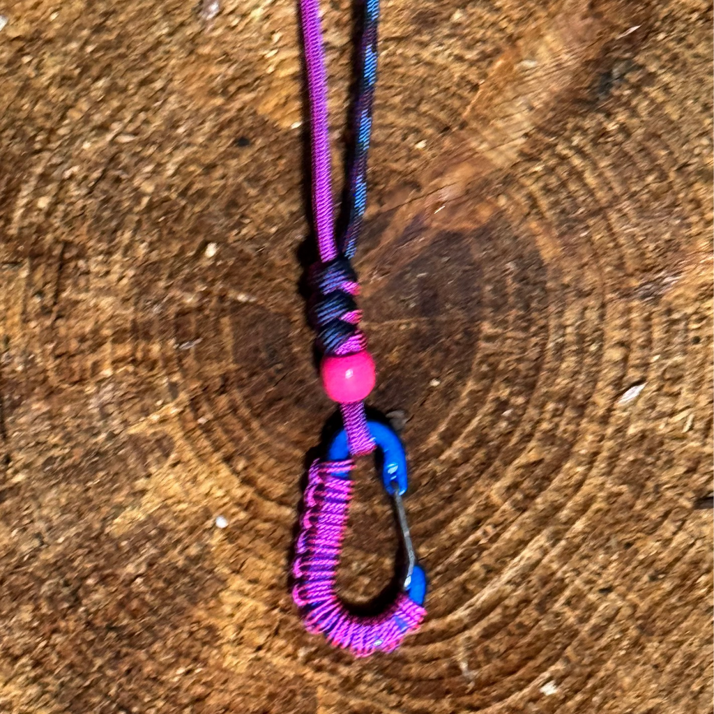 Colorful dangle lanyard