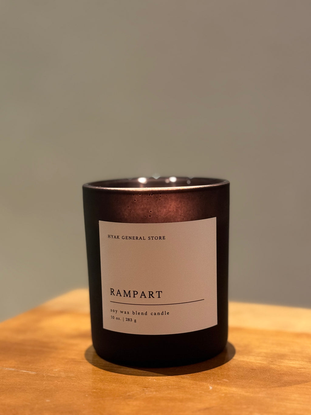 Pine Scented Soy Candle 10oz - Rampart by Hyak General Store