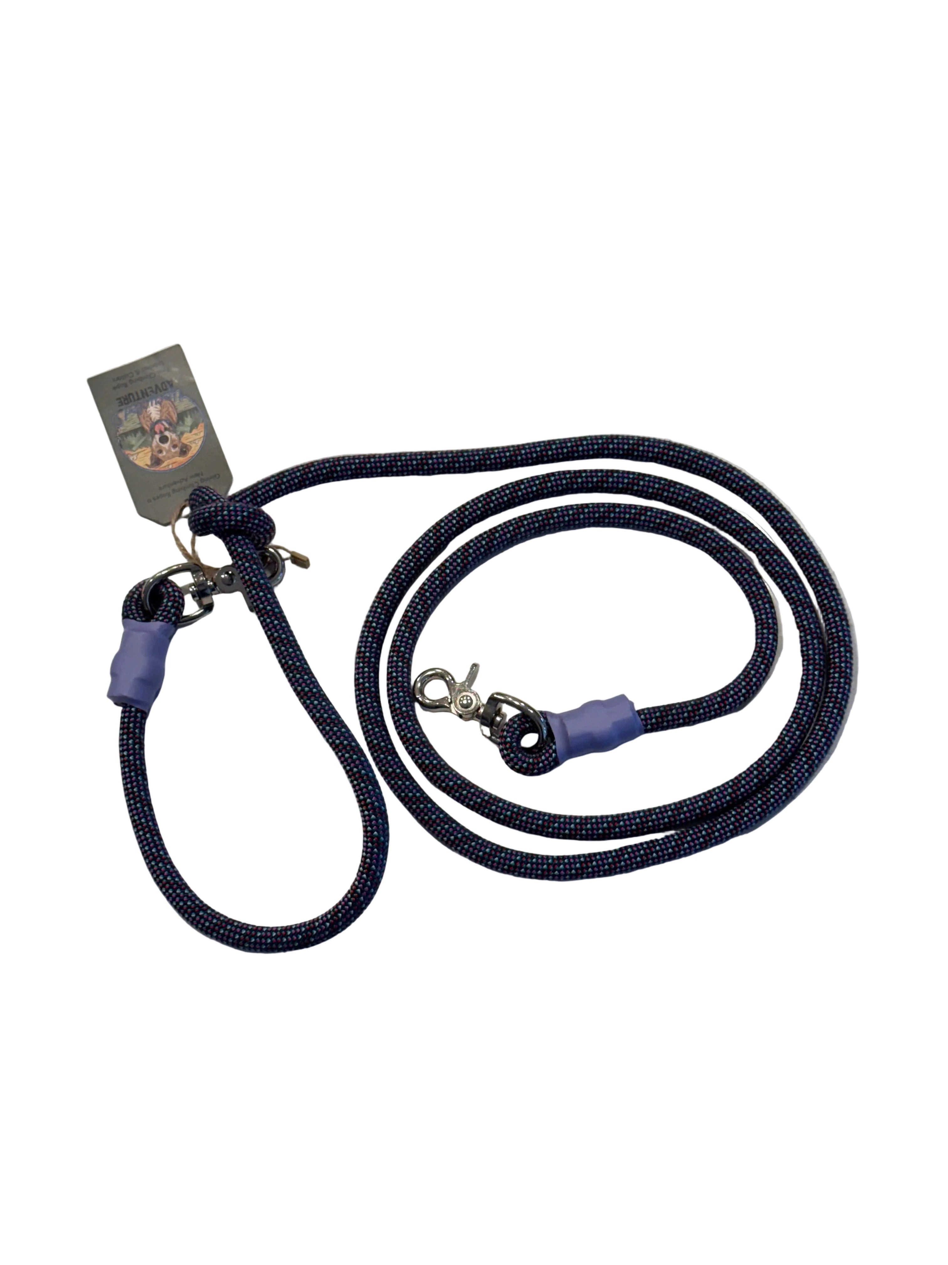 Reclaimed Climbing Rope Dog Leash - 6'