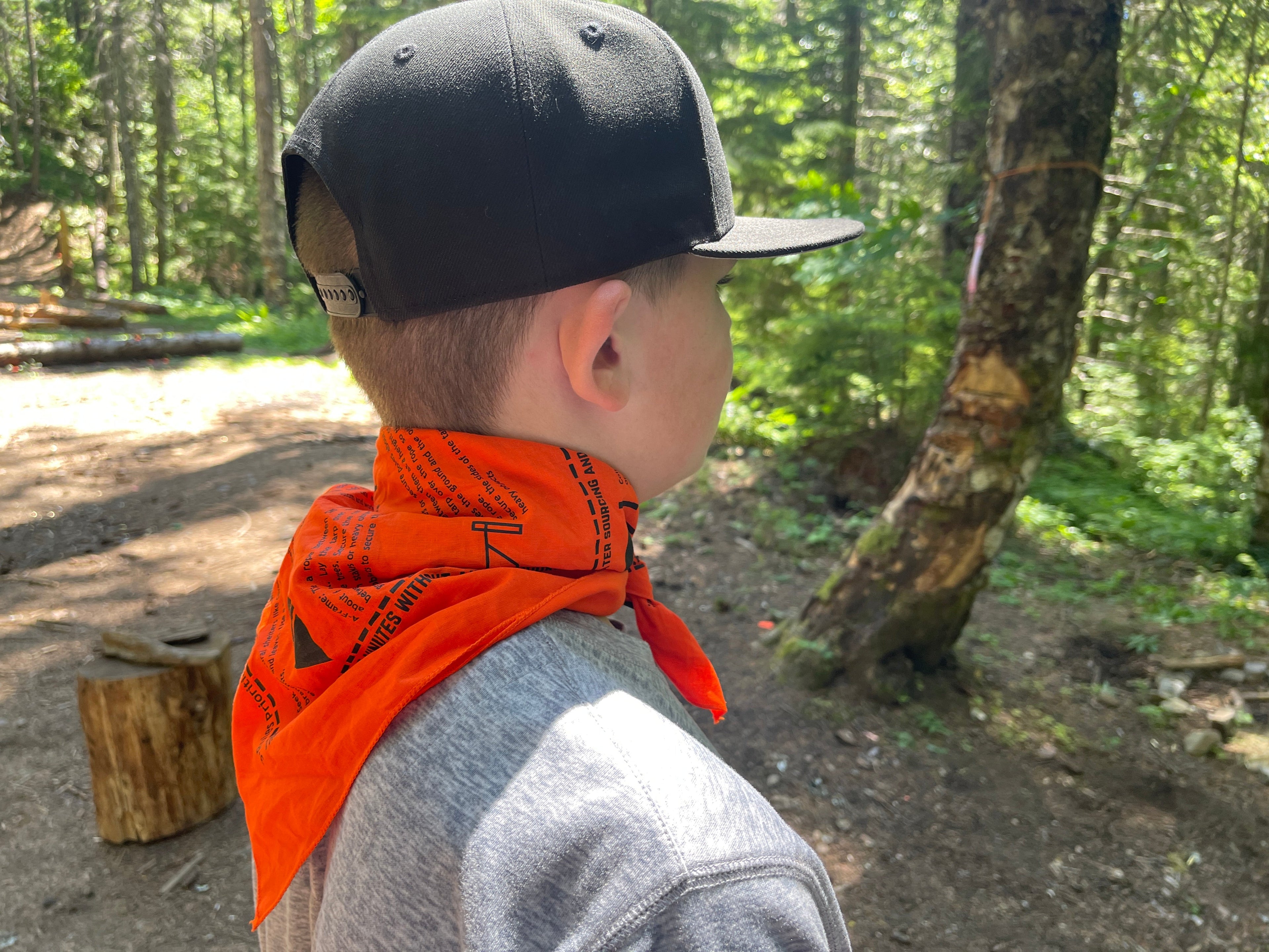 Survival Bandana with Printed Survival Instructions — Made in USA | SurvivalRags