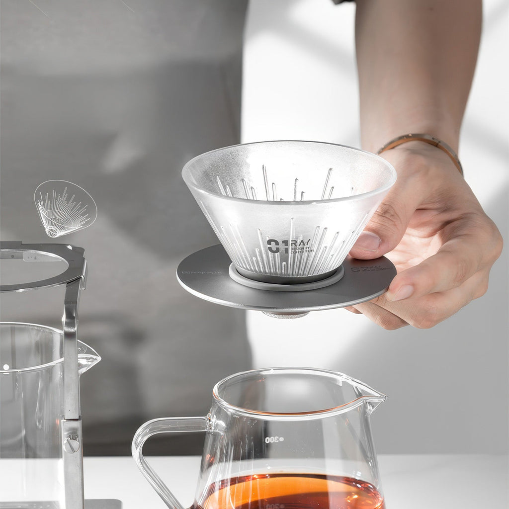 Ray Star Shadow V60 Style Pour Over Coffee Dripper