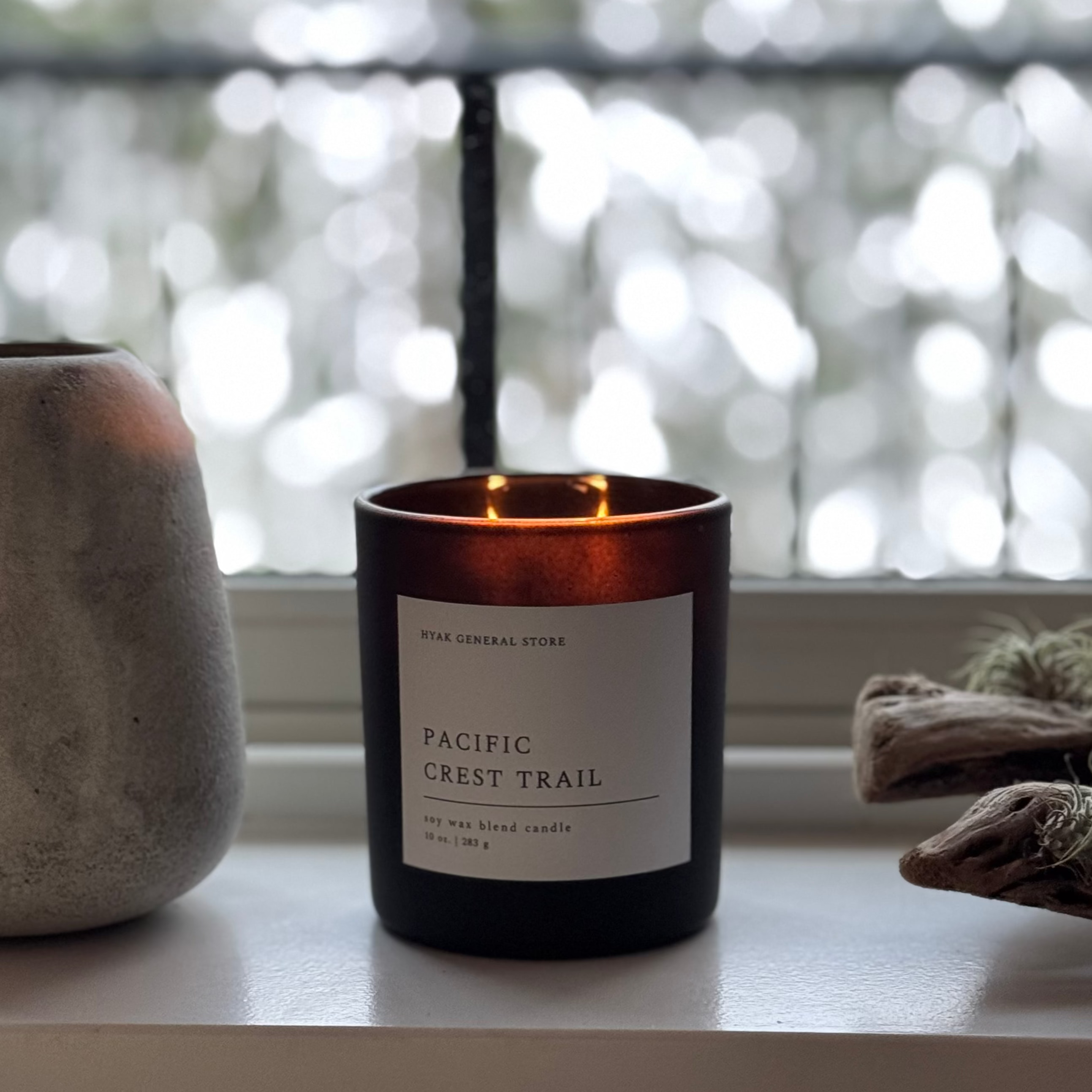 Lavender and Rosemary Scented Soy Candle 10oz -  Pacific Crest Trail by Hyak General Store