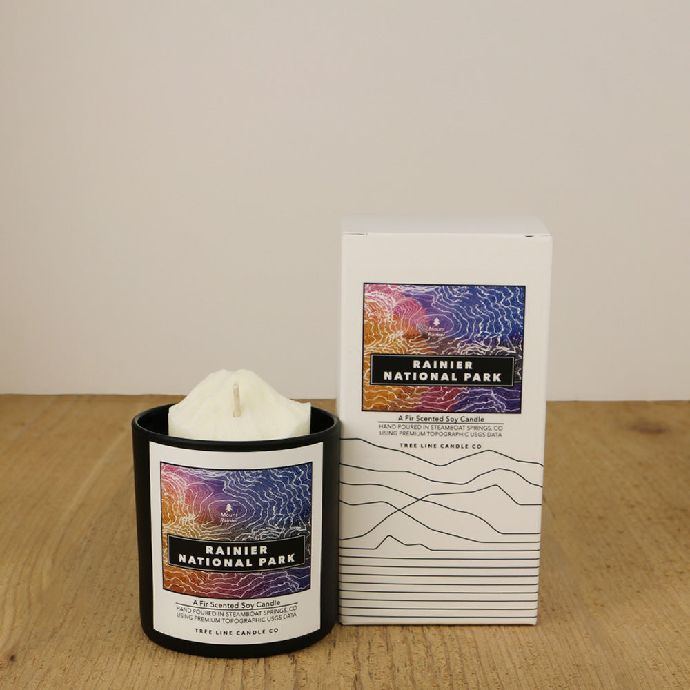 Rainier National Park Candle