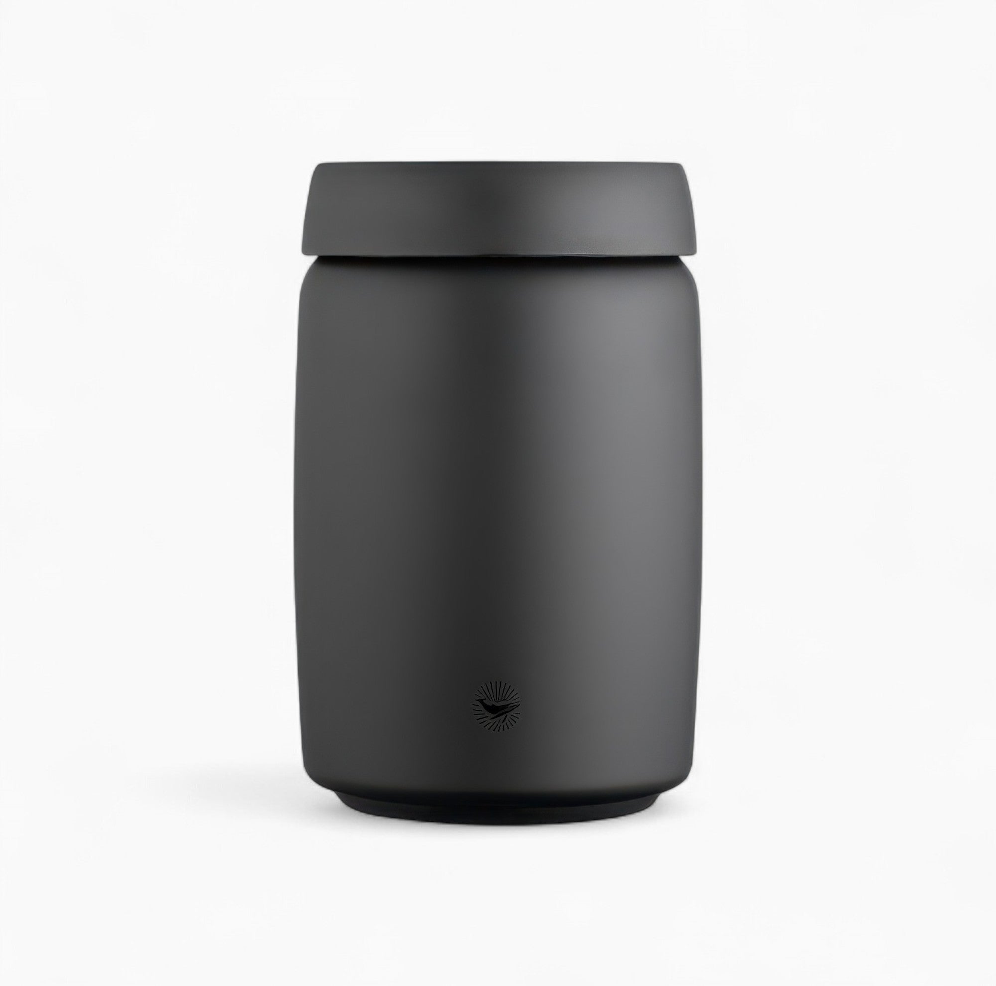 Black Coffee Bean Storage Canister