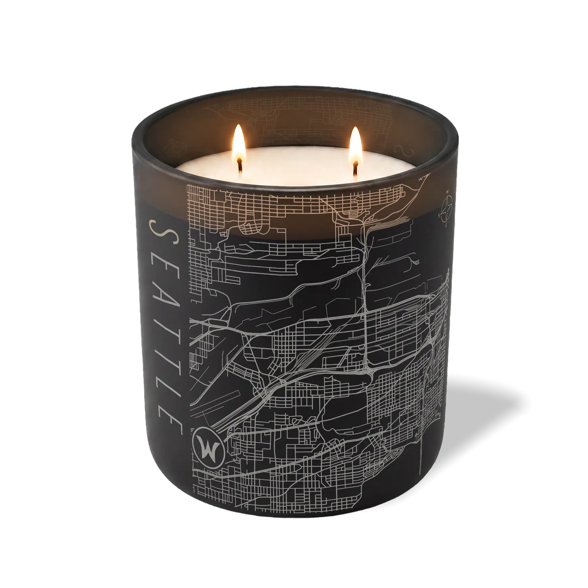 Seattle Map | 12 oz Candle