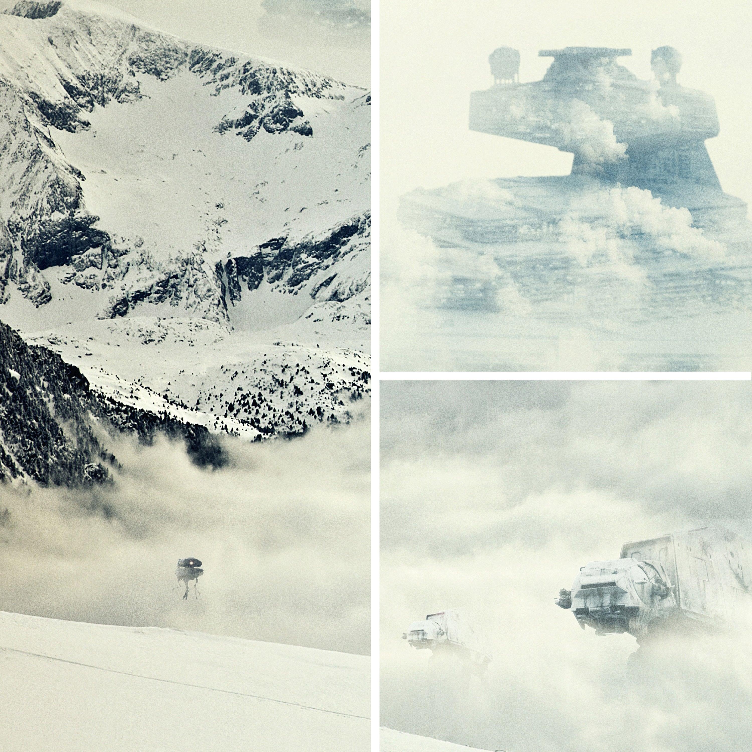 Hoth Frozen Planet Star Wars Pillow