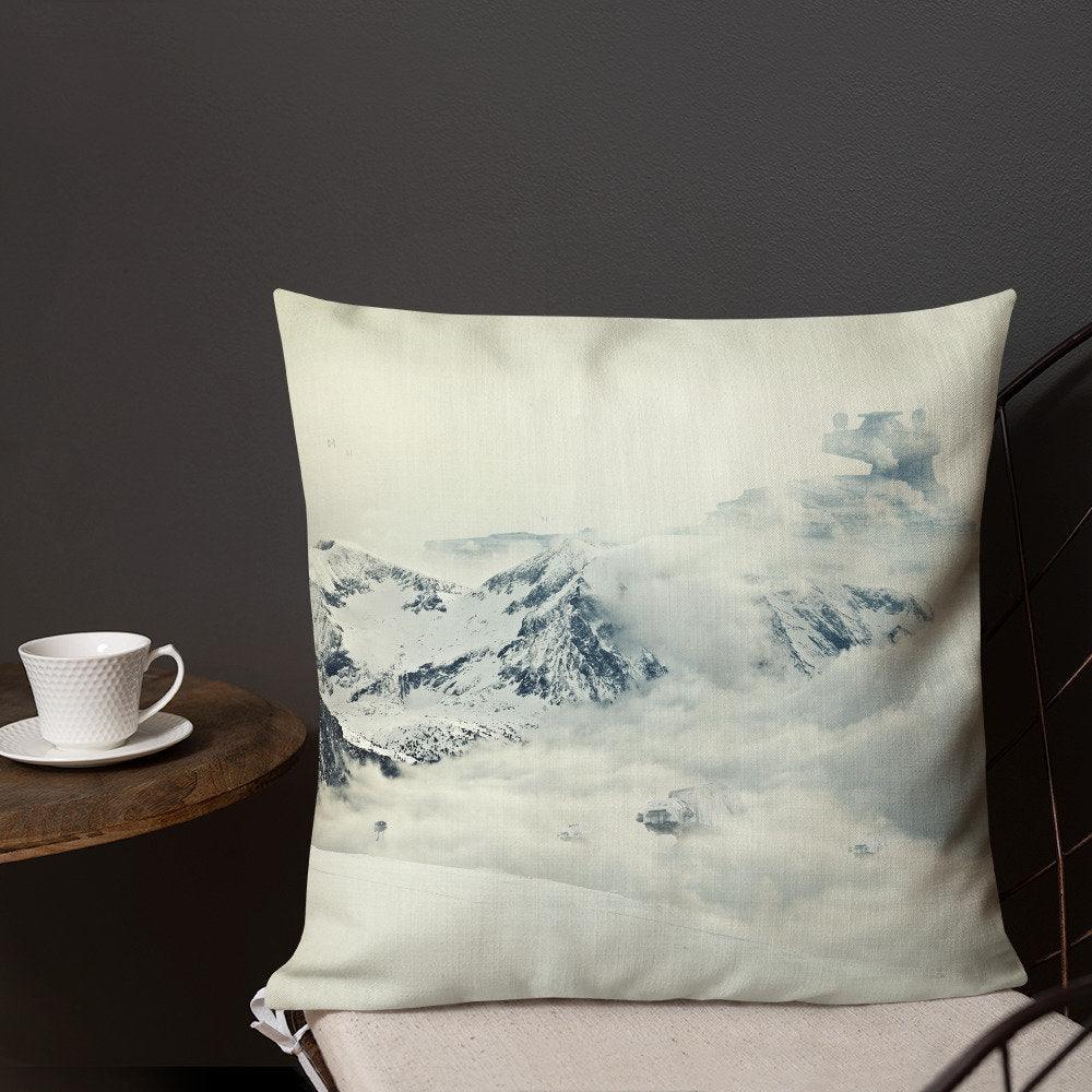 Hoth Frozen Planet Star Wars Pillow