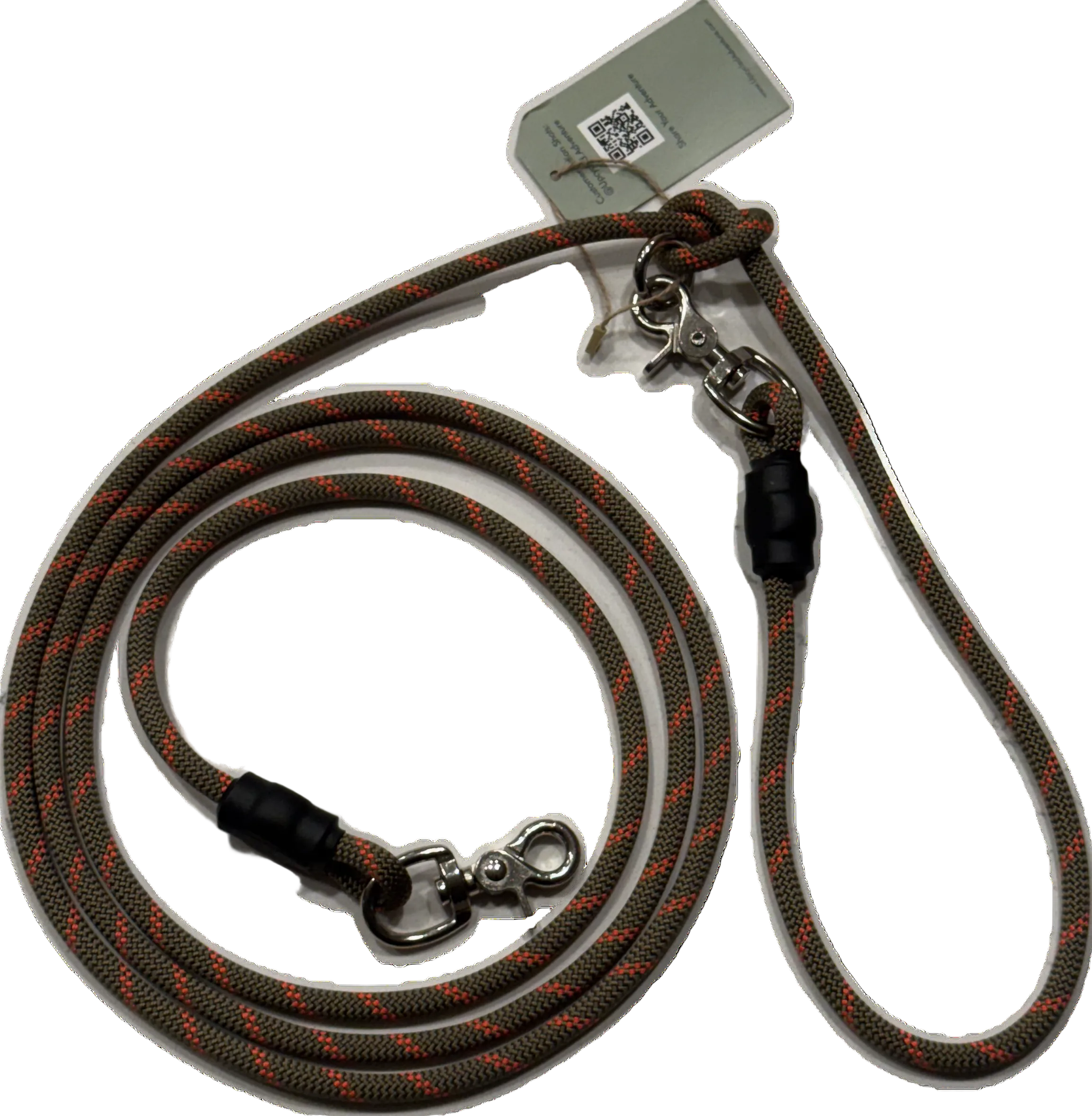Reclaimed Climbing Rope Dog Leash - 8'