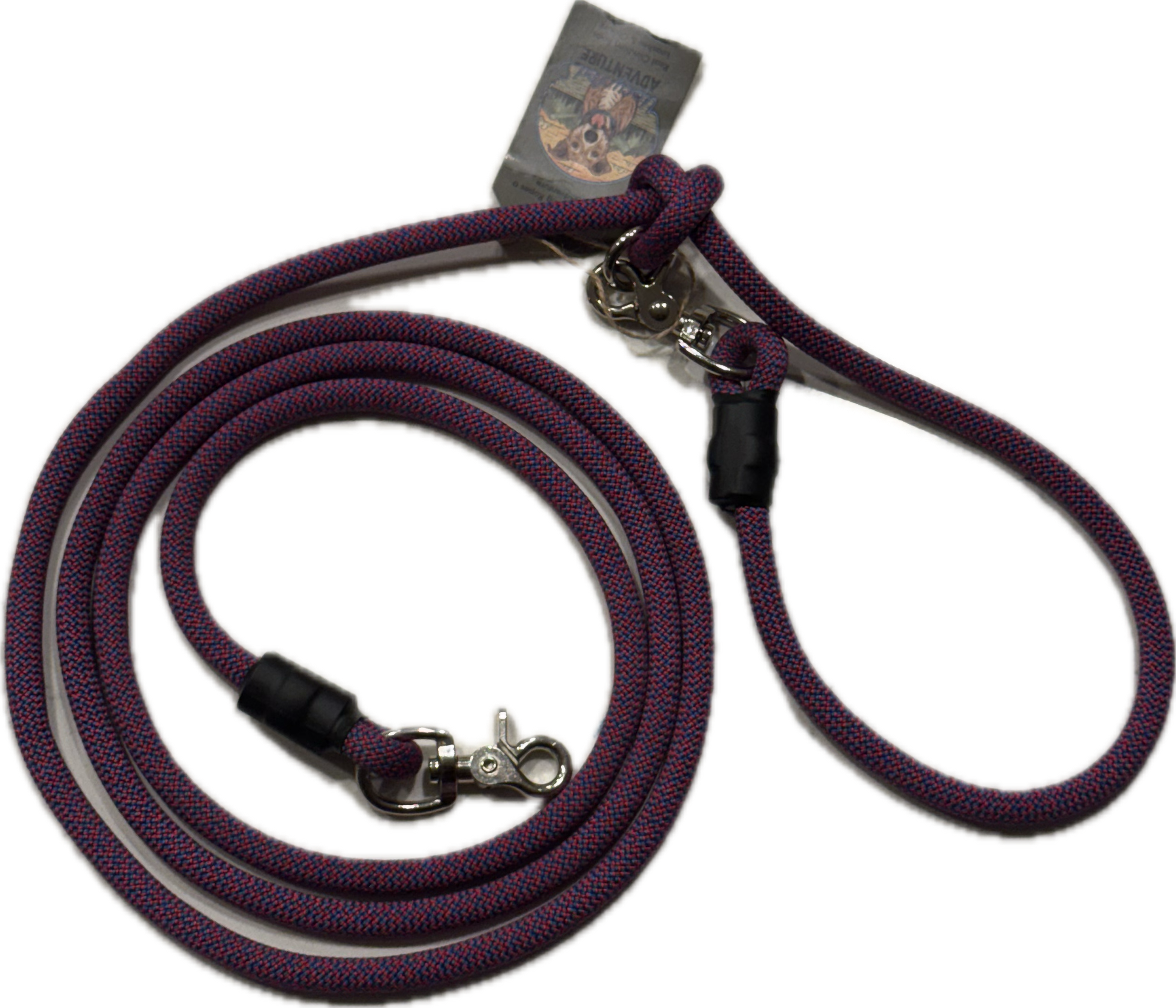 Reclaimed Climbing Rope Dog Leash - 8'
