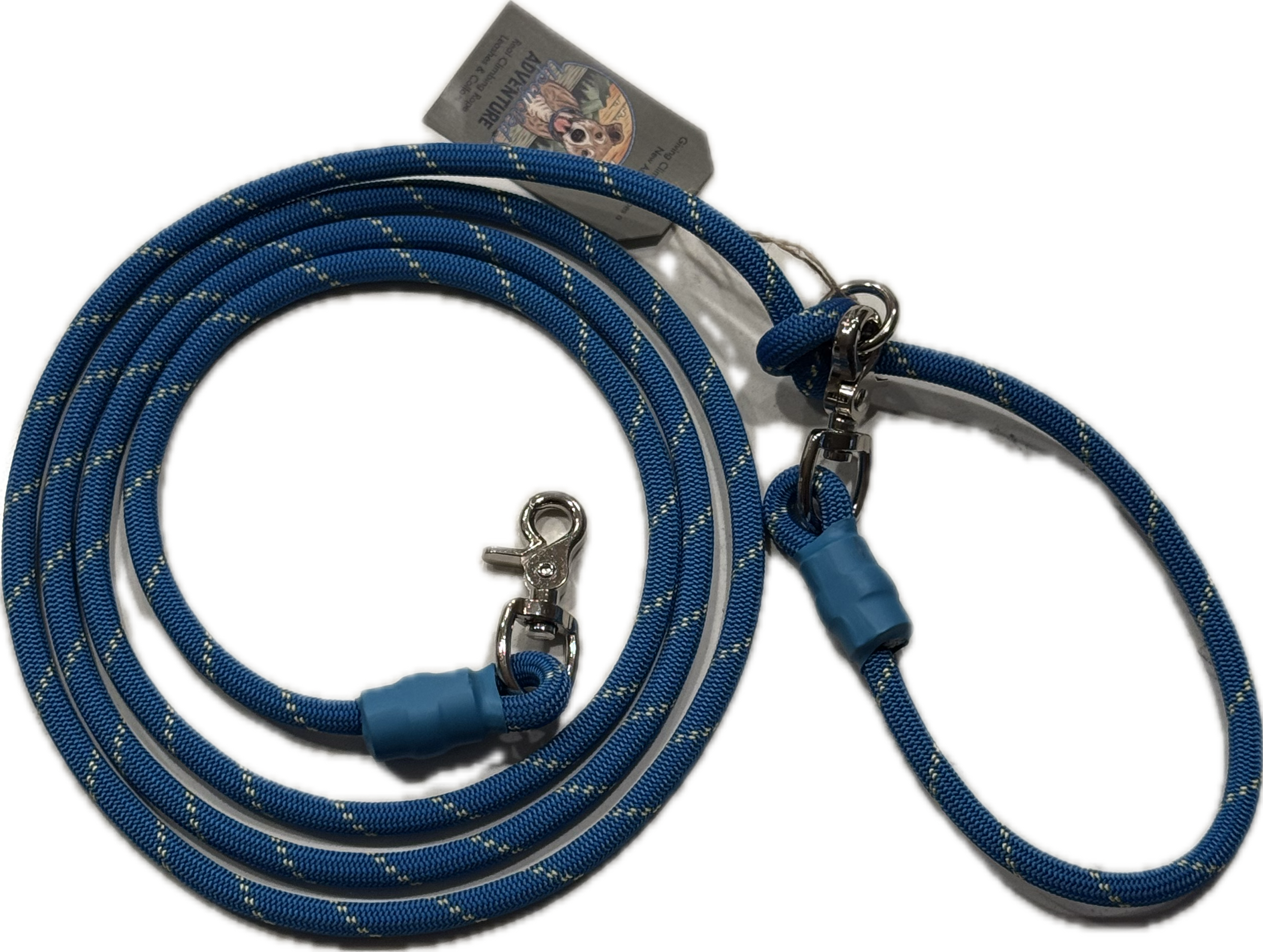 Reclaimed Climbing Rope Dog Leash - 8'