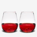 Mt. Rainier Wine Glass Set of 2