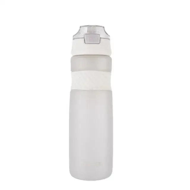 Portable 6 Colors Tritan Material Water Bottle With Straw Outdoor Sport Fitness Drinking Bottles Durable Plastic Bottle